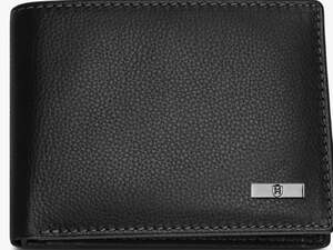 HORNBULL Men's Stylist Black Genuine Leather Wallet with RFID Protection 