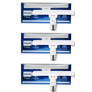 Philips T-Bulb 10W Cool White pack of three 