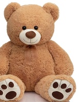 HUG 'n' FEEL SOFT TOYS Soft Toy Teddy Bear Plush & Stuffed Toys (4 feet, Brown)
