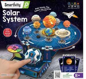 Smartivity DIY Solar System Kit | Gear-Driven Working Model of Planets 