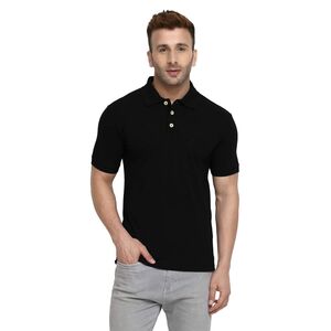 CHKOKKO Men's Polo Cotton Regular Fit Half Sleeves T-Shirt with Pocket