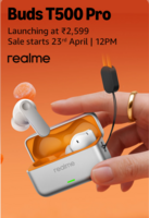 [New Launch] Realme buds T500 Pro - Sale starts 23rd April | 12pm