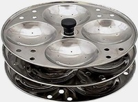 NEW2025_Rava idli Reco Induction & Standard Idli Maker (3 plates 12 idlis) 