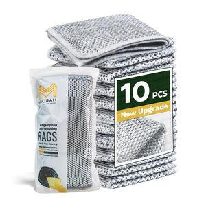 10Pc Steel Scrubber for Kitchen Utensils Non-Scratch Dishwash Scrub for Kitchen Cleaning | Utensil Cleaner Scrub & Vessel Cleaning Tool