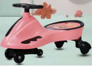 Miss & Chief Voyager-Safari Swing Car Rideon  (Pink)