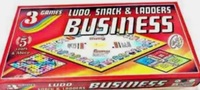 TECHNOHOLIC 3 in 1 LSB Game ( Ludo, Snakes & Ladders and Business ) Educational Board Game Party & Fun Board Game