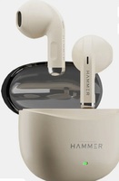 Hammer Ultra Pods Tws Earbuds, Latest Bluetooth V6.0, 50H Playtime Bluetooth Headset (Beige, True Wireless)