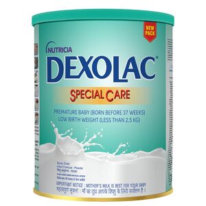 Dexolac Special Care Infant Formula Powder for Premature Baby (Born Before 37 Weeks), 400 g Tin