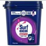Jiomart: Surf Excel Matic Front Load Detergent Powder (6 kg + Free Liquid Detergent 500 ml) at low Price
