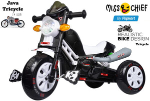 Miss & Chief Java Pedal Tricycle for kids Tricycle (Black)
