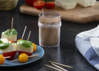 Toothpick Wooden | 4 Packs of 250 Toothpick Sticks (1000 Sticks) 