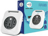 WIPRO Flex Box with universal and 4 meter long cord 3  Socket Extension Boards (White, Grey, 4 m)