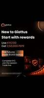 Giottus Crypto Application first futures trade and kyc
