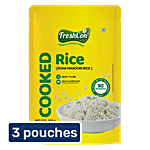 Freshcon Cooked Sona Masoori Rice (3×200gm) (Location Specific)