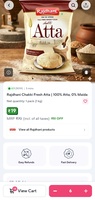 Zepto Deal : Rajdhani Chakki Fresh Atta 1Kg