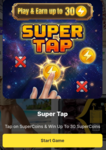 Shopsy supercoins super tap game, get up to 30 supercoins. 