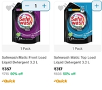 JioMart : Safewash Matic Top Load Liquid Detergent 3.2 L
