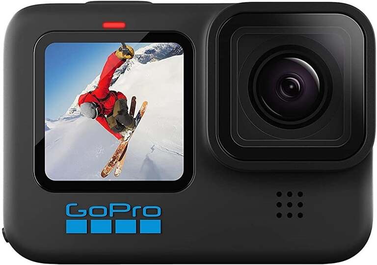 75% off on - GoPro Hero 10 Waterproof with Front LCD and Touch Rear Screens (Black, 23 MP) - Rs. 13749