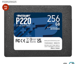 Patriot Memory P220 256GB Internal SSD SATA  (location specific)
