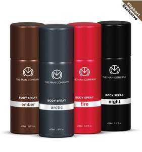 THE MAN COMPANY The Power Quad Deodorant Set - For Men (600 ml, Pack of 4)