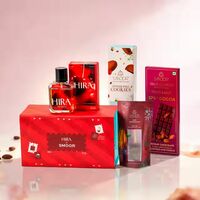 B1G1  SMOOR x HIRA Mother's Day Perfume Gift (50ml) | Chocolate & Fragrance Gift for Women
