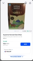 Instamart :  Up To 82% Off on Desi Ghee , dates ,dry fruits 