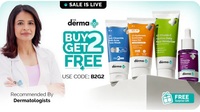 The Derma Co : Buy 2 Get 2 Free + Free Gift + Additional 5% Discount upto 50Rs on Prepaid Orders 