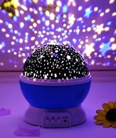 Romantic LED Sky Projector Lamp with USB Cable – Colorful Rotating Galaxy Light for Bedroom, Kids, and Home Décor (Assorted Color)