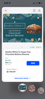 Chocolate Baklava Brownie (Sugar Free)