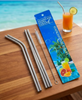 DIGIHAAT: 5 Stainless steel straw @63 GLOBUS fash wash 75 g & Suncream 50g @49