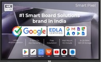 75 Inches 4K UHD Touch Screen LED UltraTouch Display Interactive Flat Panel Monitor 3840 x 2160 Pixels Android 14 Ideal for Schools,College,Institute,Home&Office