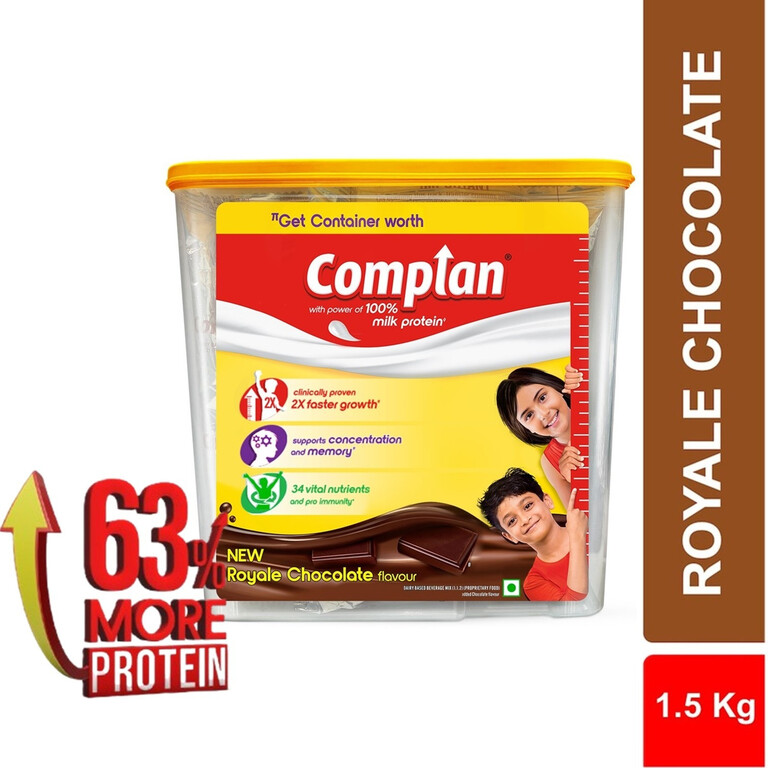 COMPLAN Nutrition Drink Powder for Children, Royale Chocolate Flavour ...