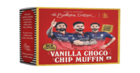 Instamart : The Baker's Dozen Vanilla Choco Chip Muffin - RCB Edition 