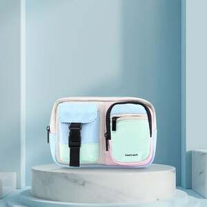 Fastrack Colourblocked Fanny in Green