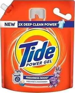 Tide Power Gel Liquid Detergent for Top Load & Front Load - 3.2kg (~95/kg)