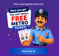 Magicpin : Play Delhi metro mania and win magic credit card or Delhi metro ticket 
