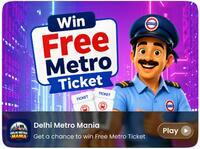 MagicPin : Play Delhi Metro Mania & Win Metro Ticket Discount Coupon (30Rs) & Magic Credits (Got 3)