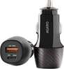 AGARO Pulse Car Charger, Dual Port with 51W Fast Car Charger with Dual Output (33W Pd Type C Port + 18W USB A Port)