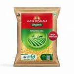 Zepto - Aashirvaad Organic Moong Dal | Split | Dhuli | Rich in Protein 1kg