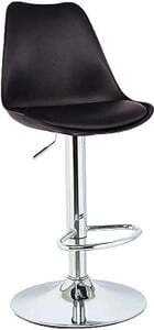 DEHRAN Bar Stool For Kitchen Home Office Plastic Bar Chair 