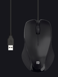 Blinkit : Portronics Toad 101 Optical Wired Mouse (Black)