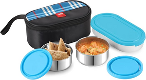 CELLO MF Trent Plus Stainless Steel Lunch Box with Jacket