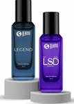 Beardo Twin Legends- LSD & Legend Perfume for Men (20ml x 2) | Long Lasting Fragrance | Long Lasting Perfume for Men | Gift for Men | Gift for Friend
