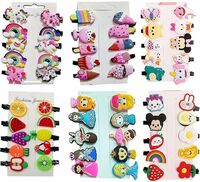bellotoko baby mix design clip set hair accessories girls 20 pcs