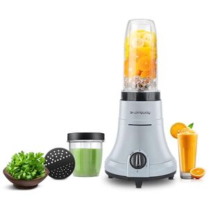 Longway Sage 500 Watt Juicer Mixer Grinder(Gray & Black, 2 Jars)