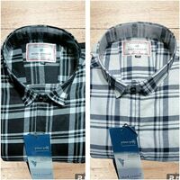  Mark Leurent Men Checkered Casual Black Shirt on Flipkart