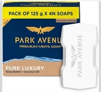 (Pack of 4) Park Avenue Premium Men’s Soaps for Bath – Pure Luxury | 125g (Grab Before Gone)