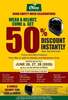  Wear helmet and Get 50% upto ₹500 off on sweets from Olive mithai shop