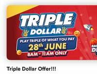 LIVE NOW Timezone tripple offer 28th june(8 -11 am)