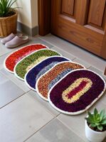Flavio set of 5 regular Cotton door mat (40×30 cm)